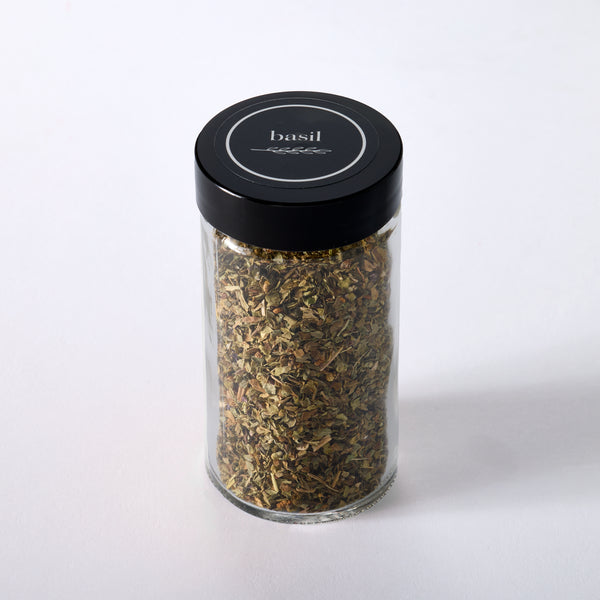 Basil — Filled Jar (Black Cap)