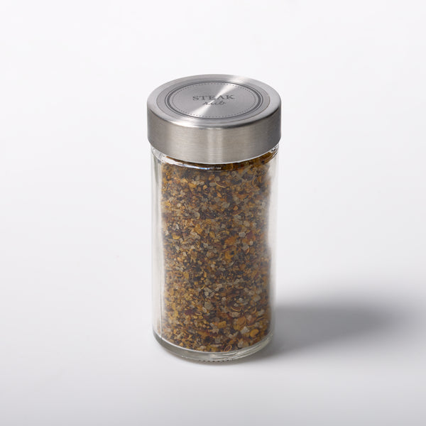 Steak Seasoning — Filled Jar (Stainless Steel Cap)