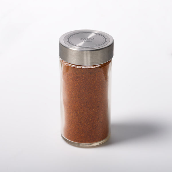 Taco Seasoning — Filled Jar (Stainless Steel Cap)