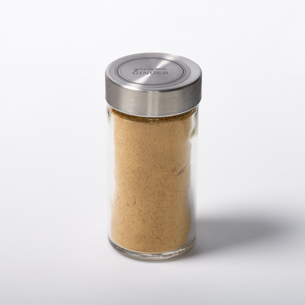 Ground Ginger — Filled Jar (Stainless Steel Cap)