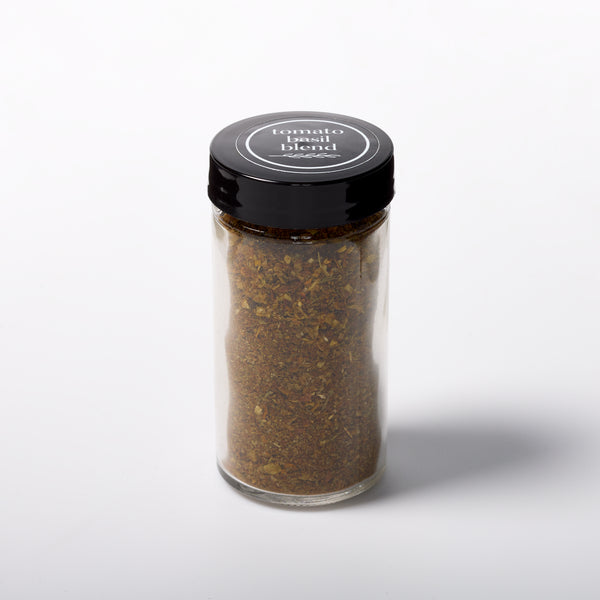 Tomato Basil Seasoning — Filled Jar (Black Cap)