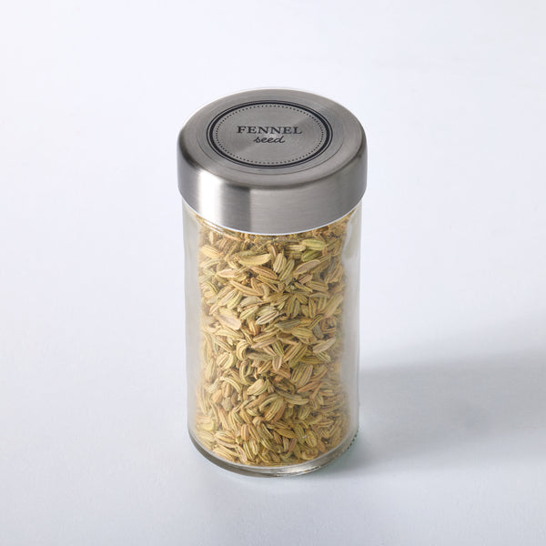 Fennel Seed — Filled Jar (Stainless Steel Cap)