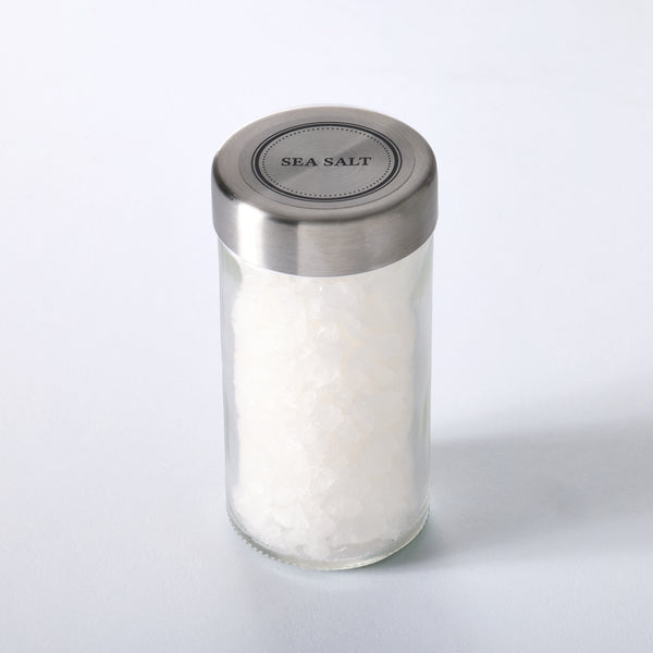 Sea Salt — Filled Jar (Stainless Steel Cap)